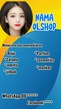 spanduk olshop