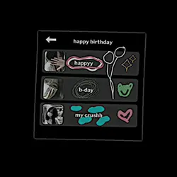happy b-day my crush