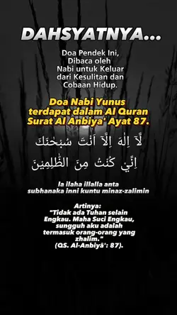 Dahsyatnya Doa|
