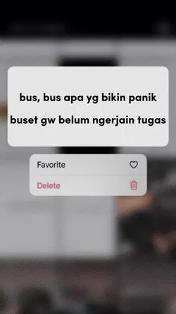 tugas udah belum?