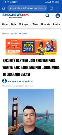 SECURITY GANTENG