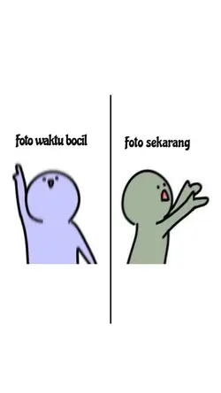 Foto bocil×sekarang