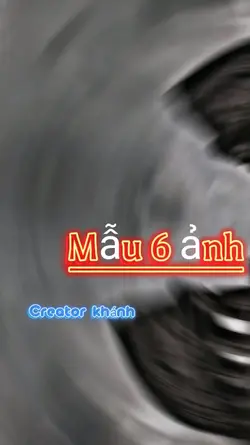 Mẫu 6 ảnh