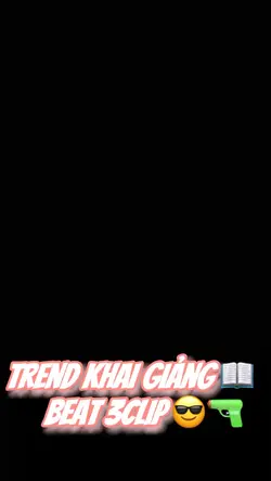 Trend Khai Giảng 📖😎