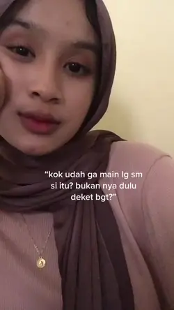 Asik sama temennya