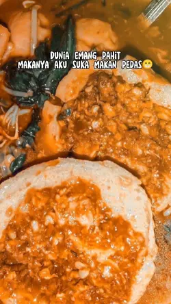 gak pedas gak mantap