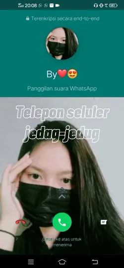 telepon jedag-jedug