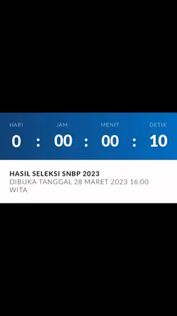 pengumuman snbp 2023