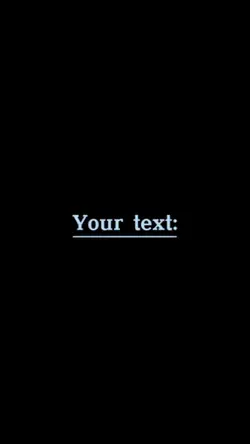 your text message 