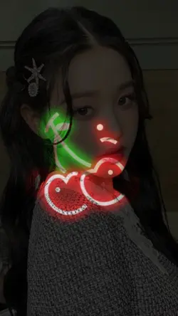 바이올린 네온 크로마키