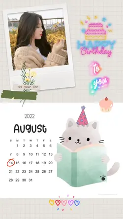 Birthday 14 August