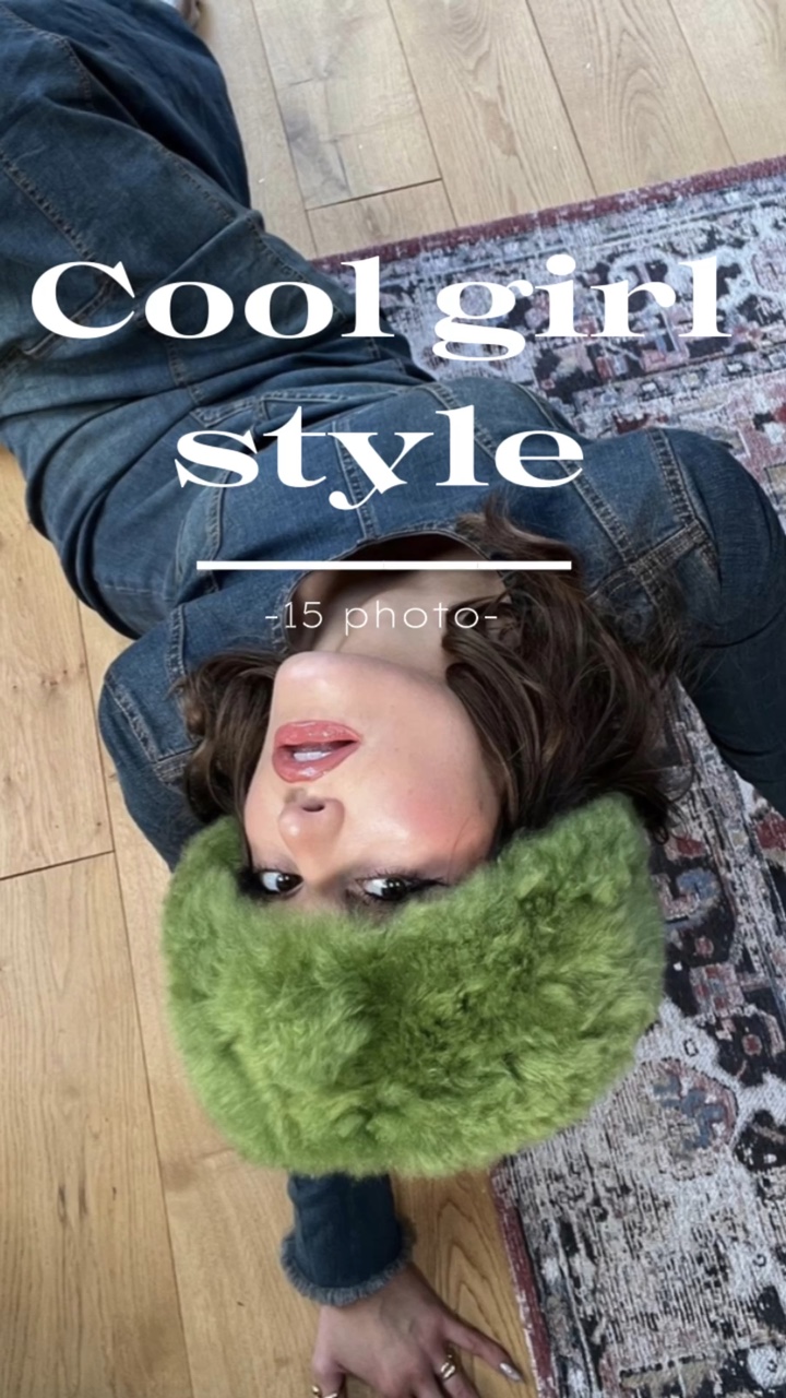 Cooler Mädchenstil