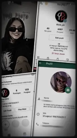 Bingkai Foto Profile