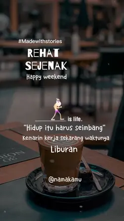 rehat sejenak 