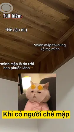 Khi có người chê mập