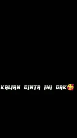 Kalian cinta ini gak