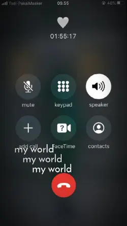 you will be my world