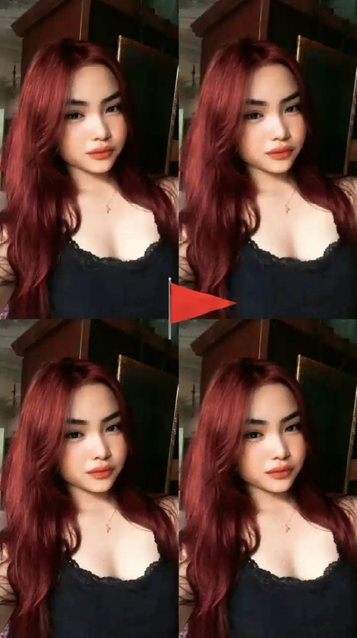 red hair + red flag