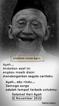 Untuk Ayah 