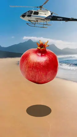 Dropping Pomegranate