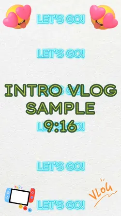 INTRO VLOG