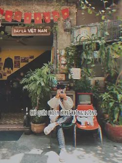 Mẫu cafe ko đường 