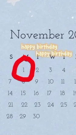 1 November