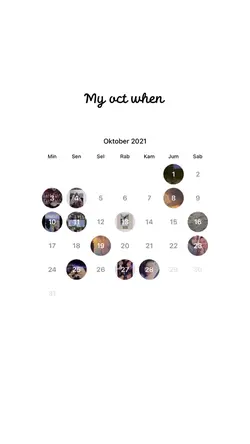 My oktober went
