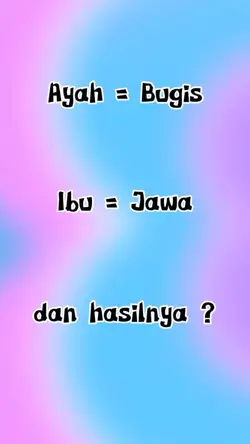 Hasil dari Suku ortu