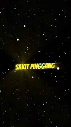sakit pinggang