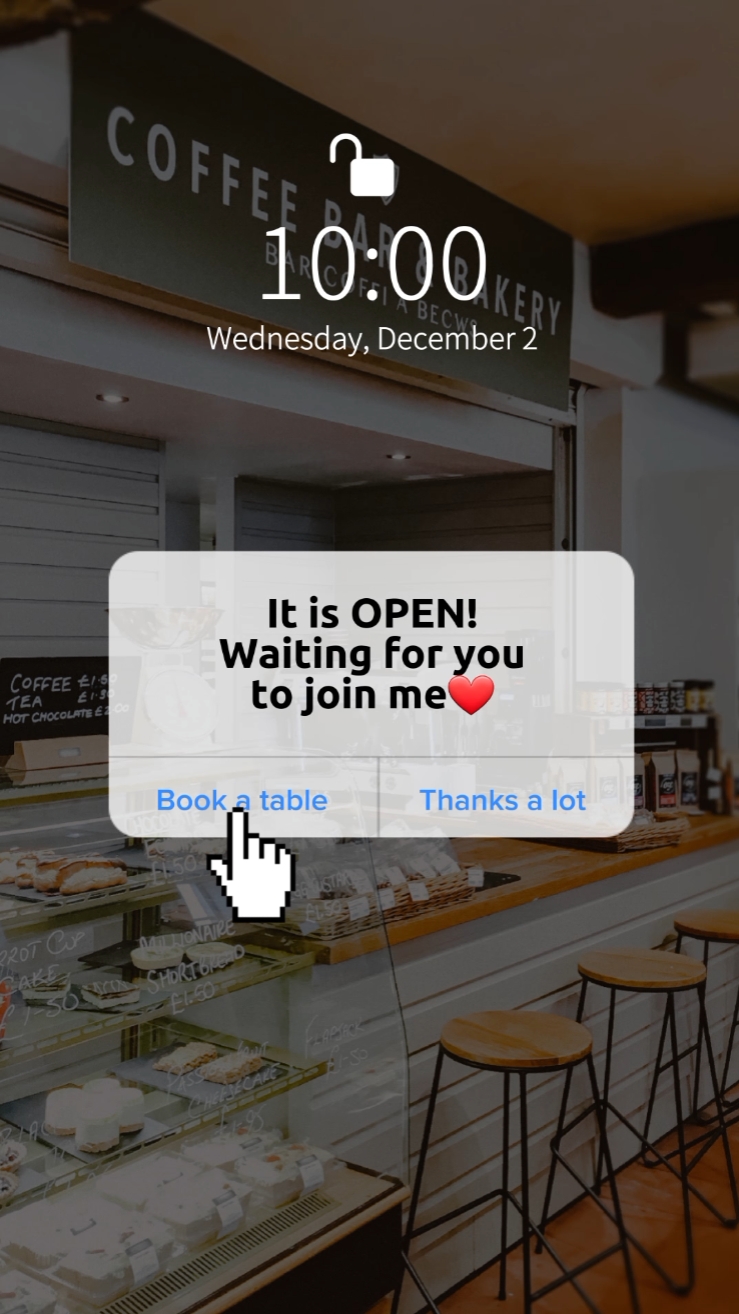 Coffee Shop UI Style Minimalist 