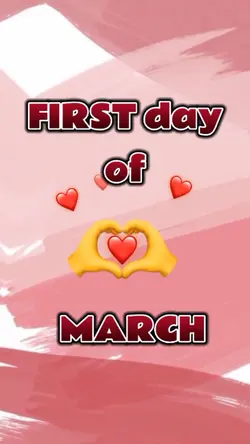 first day of March