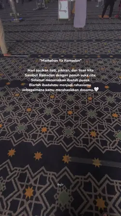 🤍 Marhaban Ya
