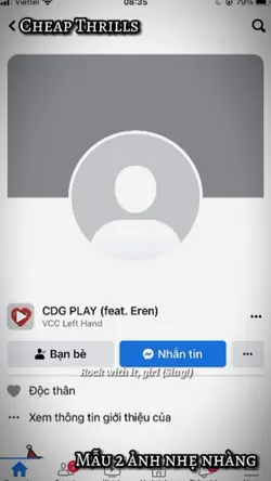 Mẫu 2 ảnh nhẹ nhàng