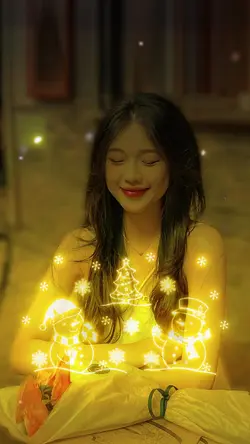 Icon noel phát sáng