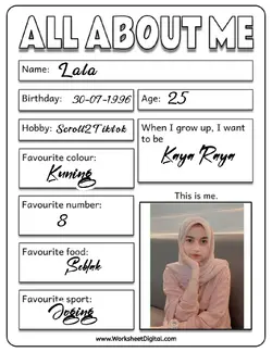 ALL ABOUT ME
