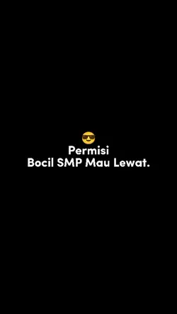 #BocilSMPLewat