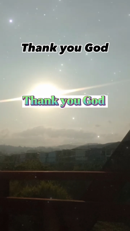 Terima kasih Tuhan