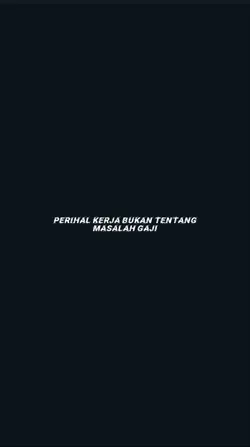 Perihal kerja