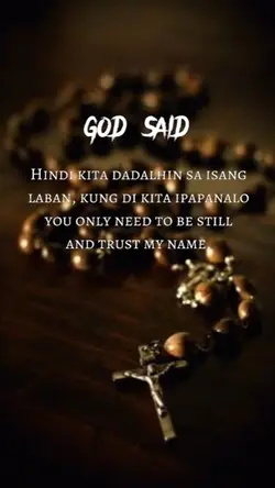 God said
