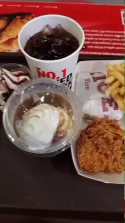 Prank makan KFC
