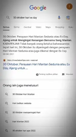 Hari Mantan Sedunia 