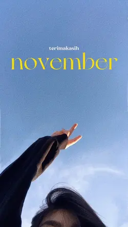 terimakasih november