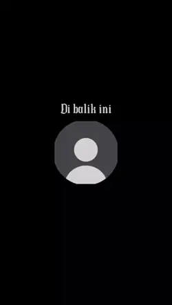 Dibalik foto profil
