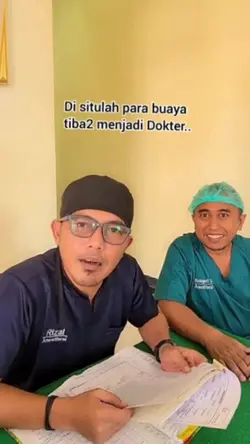 Buaya jadi dokter