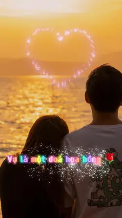 1 Ảnh + chữ màu 