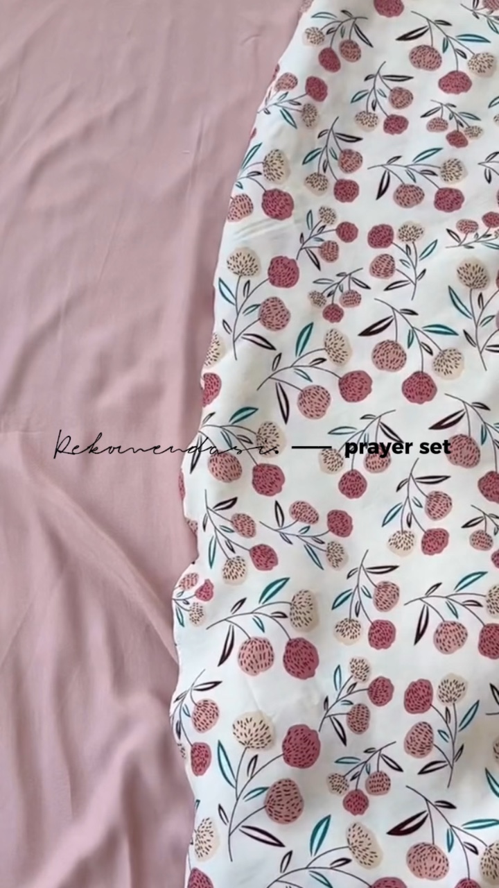 Set doa - mukena
