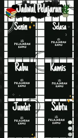 jadwal pelajaran