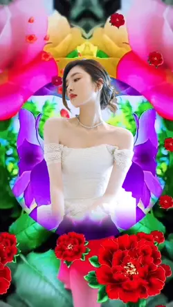 ghép cảnh hoa