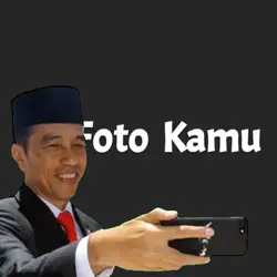 Foto dengan Jokowi 